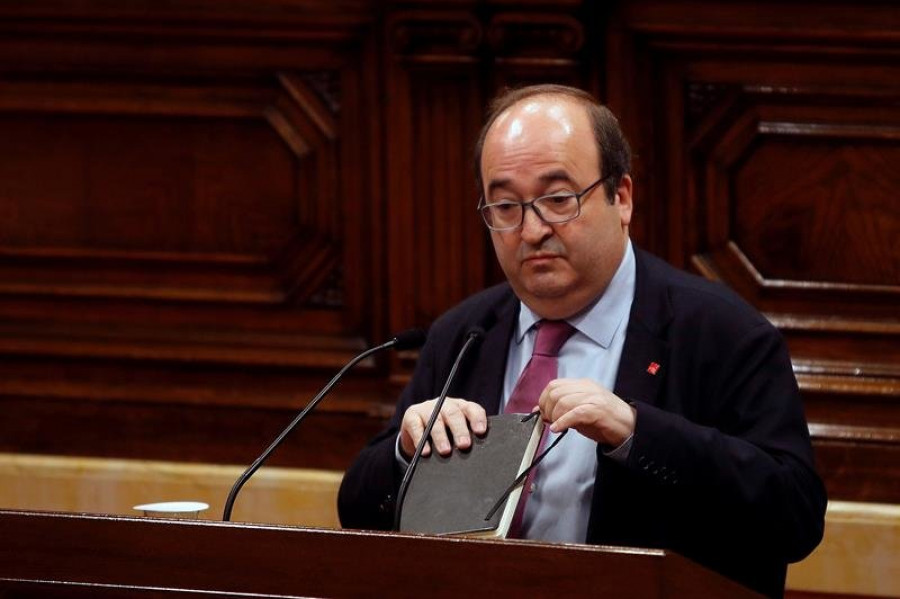 El Parlament dice no a la designación de Iceta como senador