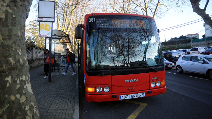 El recorrido de la línea de autobús 2A se ampliará hasta  As Xubias de Arriba  a partir de mañana