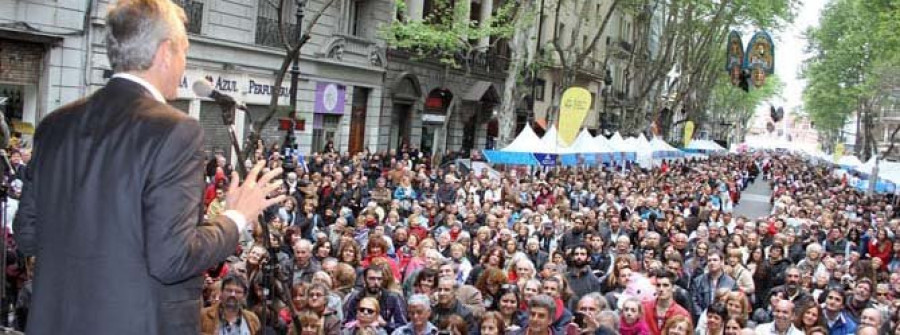 La fiesta “Buenos Aires celebra Galicia” aspira al Guinness por lograr la muiñeira más larga