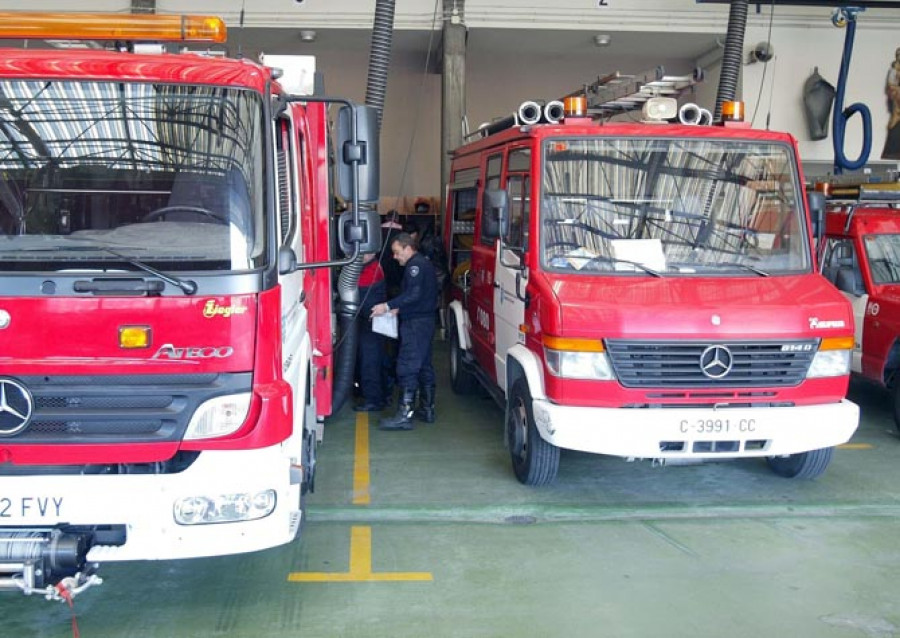 Siete positivos por covid en el parque de Bomberos de A Coruña