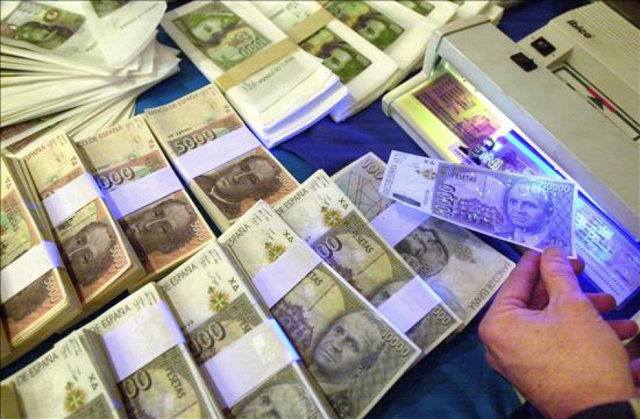 Los españoles conservan sin canjear 1.682,7 millones de euros en pesetas