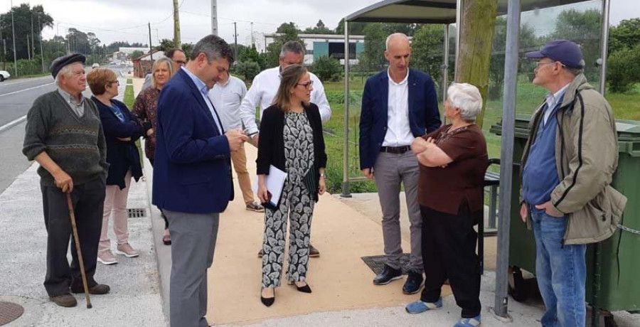 La Xunta dice que la glorieta del cruce  do Empalme estará operativa en otoño