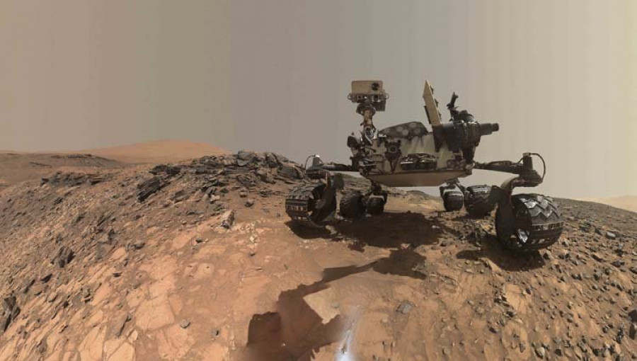 “Curiosity” descubre en Marte chimeneas como las de Almería