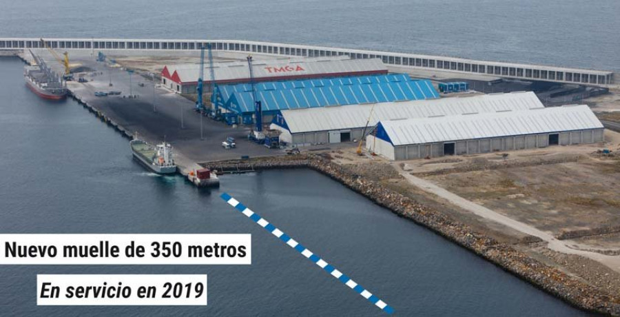 El Puerto evalúa tres ofertas para las obras del nuevo muelle de Langosteira