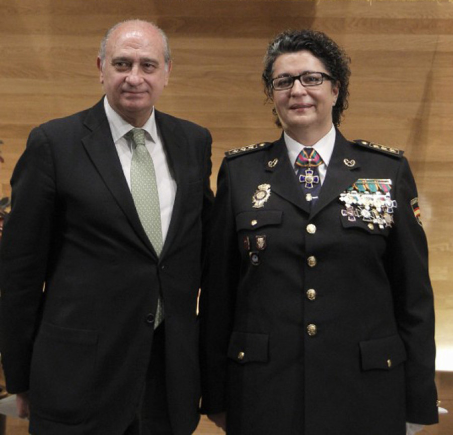 Pilar Allue, primera mujer que logra ser comisaria principal de la Policía