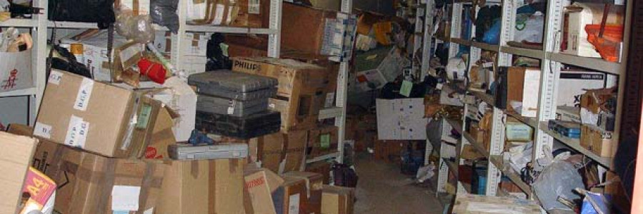 Denuncian el estado de abandono del archivo de pruebas de los Juzgados