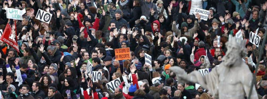 El grito de “sí se puede” mueve una marea de personas en toda España