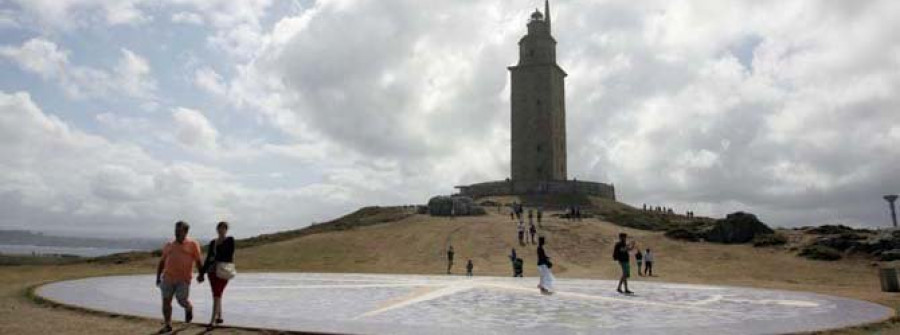 El parque escultórico de la Torre cede ante el paso del tiempo y la desatención municipal