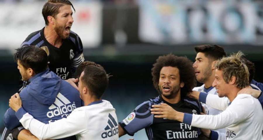 El Madrid gana media Liga