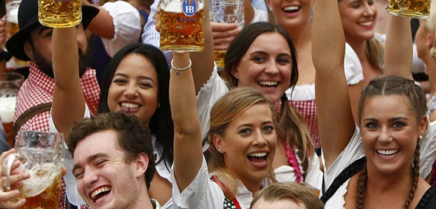 El consumo de cerveza permite ver más rápido las “caras felices”