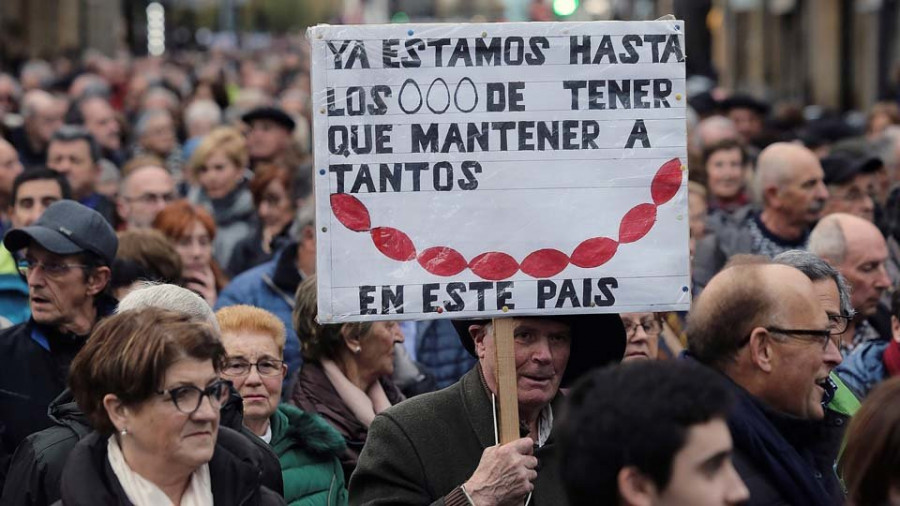 Miles de personas reclaman en más de 70 ciudades de toda España unas pensiones “dignas”