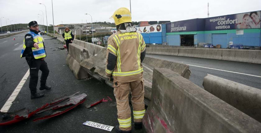 El punto negro de la Tercera Ronda es escenario de un nuevo accidente de tráfico, el segundo esta semana