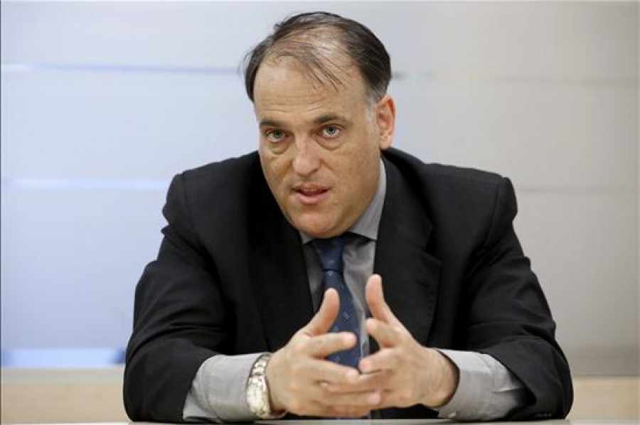 Tebas propone un castigo de por vida al que amañe y de 3 años al que no denuncie