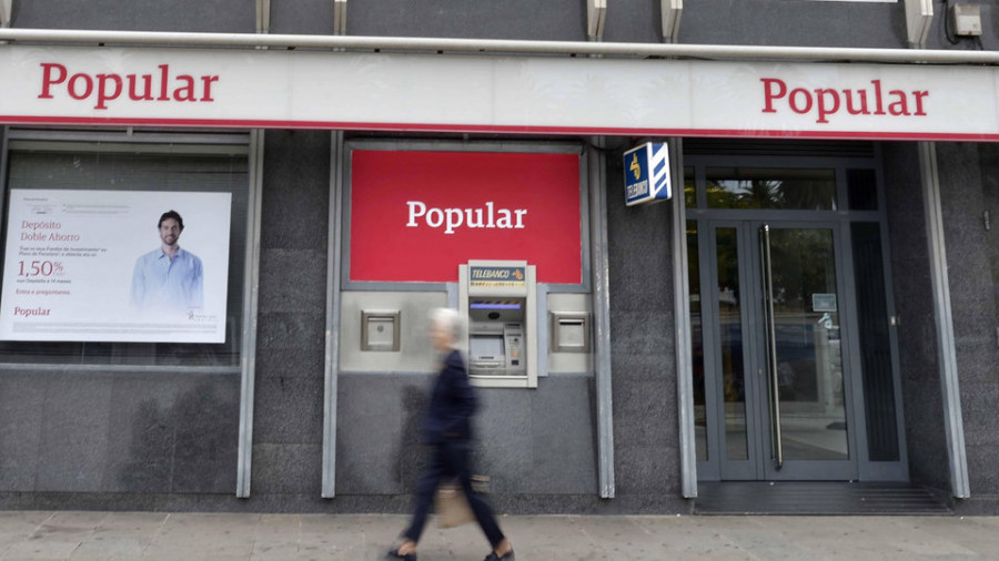 La Fiscalía pide el archivo provisional de la ampliación del Banco Popular de 2012