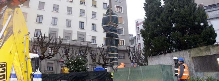 La plaza de Millán Astray será la de  As Atochas a partir del 8 de octubre