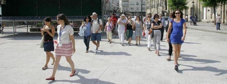 BETANZOS-El 25% de los turistas que recibió la ciudad el último mes eran extranjeros