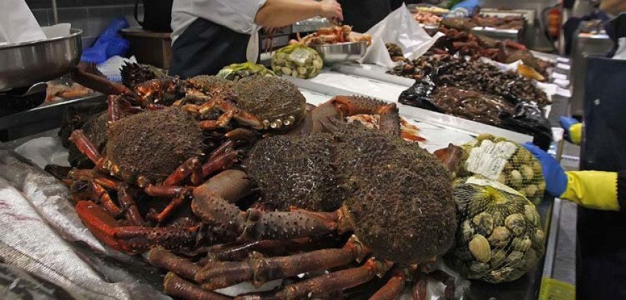 Menos marisco en unas navidades marcadas por la inflación