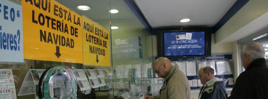 Los loteros sufren una grave caída de los encargos de empresas para Navidad
