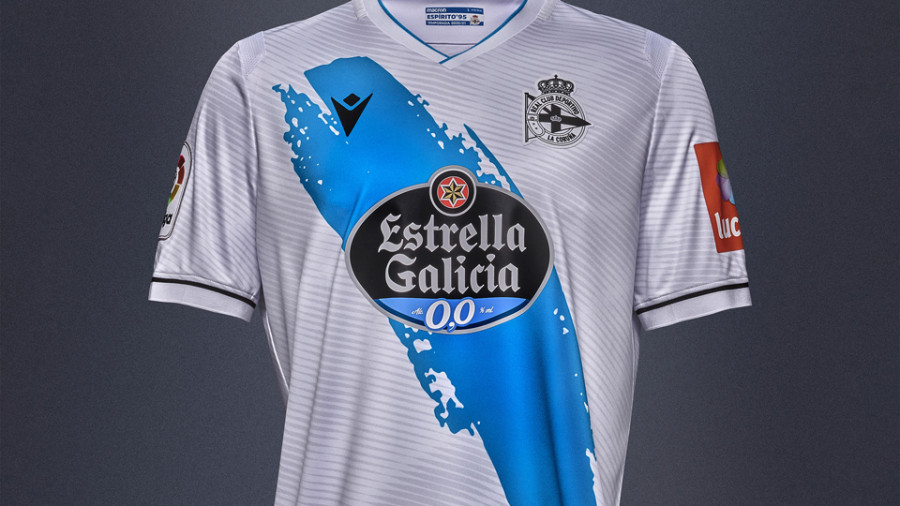 El Depor retoca la camiseta que dedica 
a Galicia