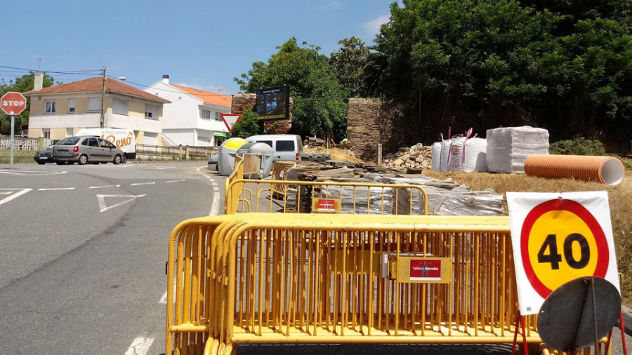 Oleiros inicia la obra del tramo más polémico del carril bici de Dorneda