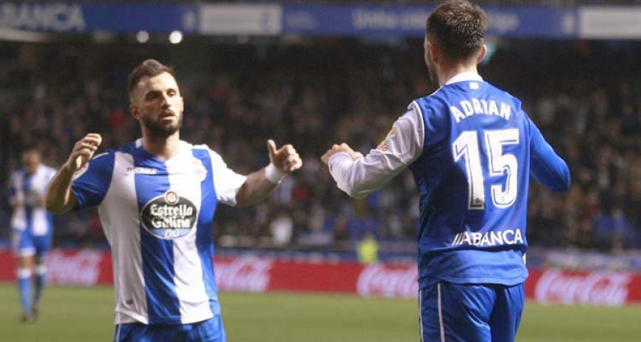 Adrián guía al mejor Depor hacia el triunfo