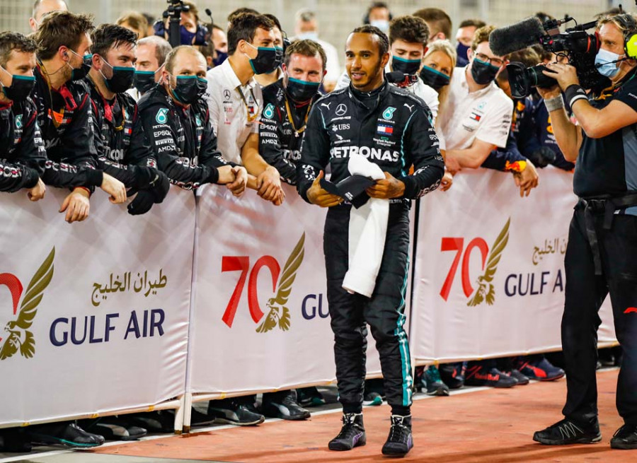 Hamilton, piloto del  año para los directores