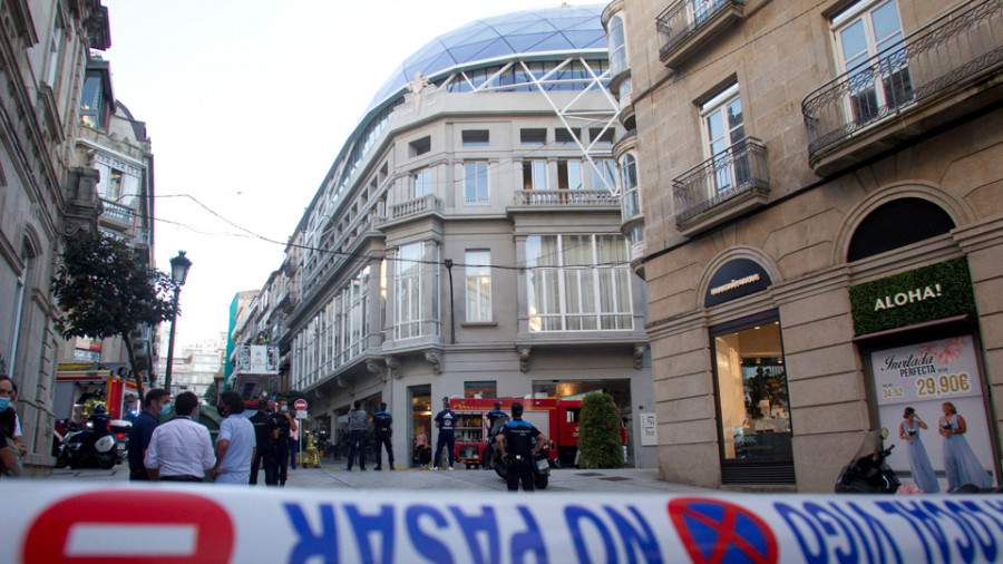 Arde parte de la cúpula 
de la sede del club olívico