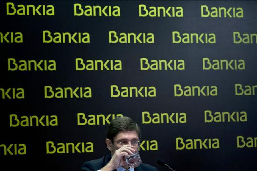 La CNMV suspende la cotización de Bankia hasta las 10.00 horas