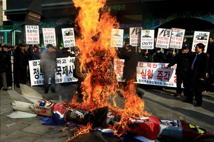 Corea del Sur aprueba una resolución que condena el ensayo nuclear del Norte