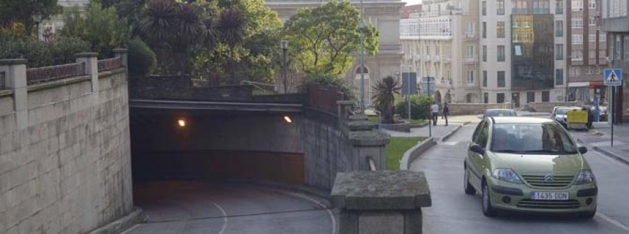 Las obras de mejora del túnel de María Pita costarán casi un millón de euros