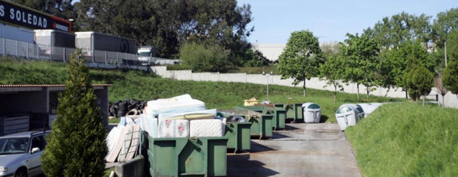 El punto limpio de Arteixo recicló en un año más de 32 toneladas de residuos plásticos