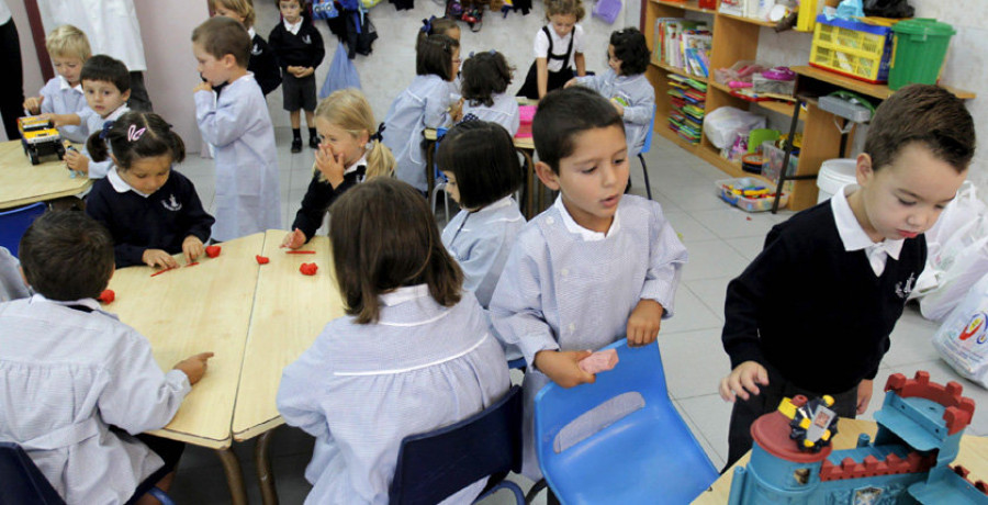 Casi el 98% de los niños de tres años en Galicia irán al centro escogido como primera opción