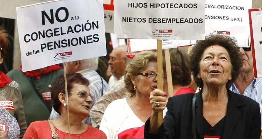 Los pensionistas vascos cobran un treinta por ciento 
más que los gallegos y los extremeños