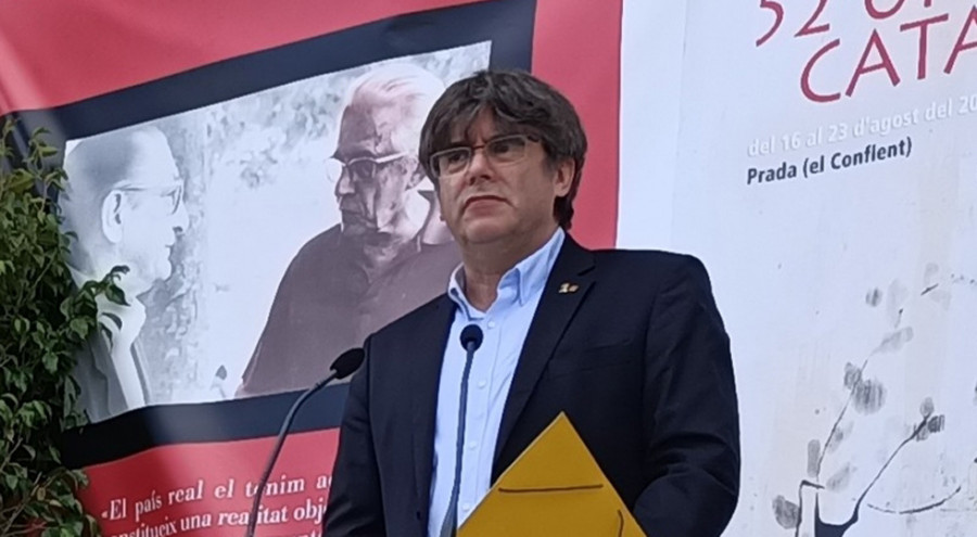 Puigdemont considera que la única vía “realista” es la “confrontación” con el Estado