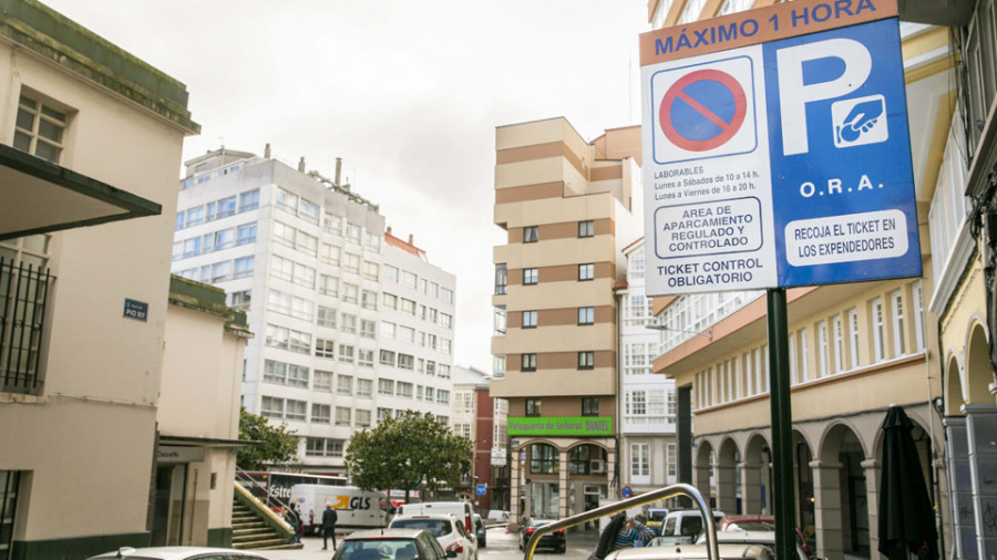 La ORA será roja para las plazas  de 60 minutos de estacionamiento