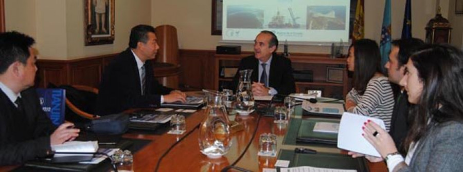 Los intereses empresariales chinos desembarcan en el puerto de A Coruña