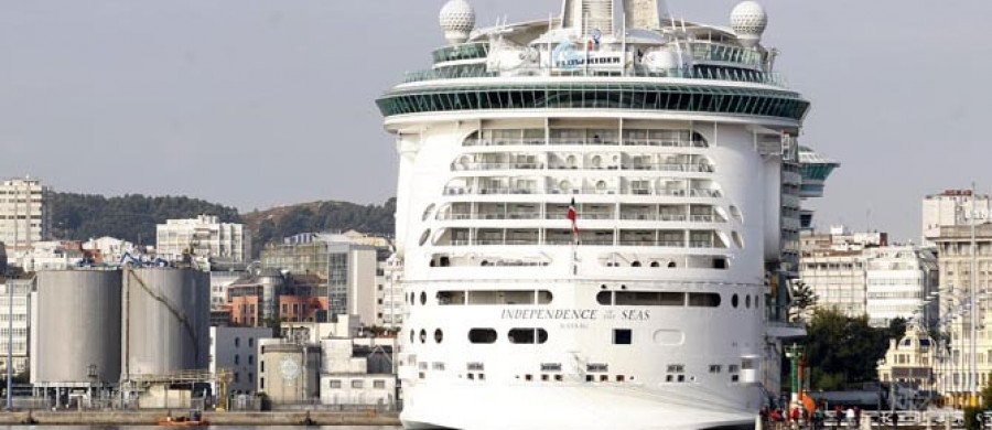 Cinco mil cruceristas visitan  la ciudad en una de las escalas dobles más importantes del año