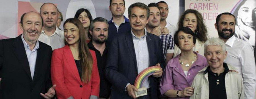 Zapatero anima desde Ferraz  a que se apoyen y se escuchen  los impulsos de Rubalcaba