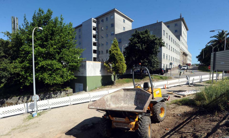 Comienzan las obras de mejora de las inmediaciones del Hospital Materno Infantil