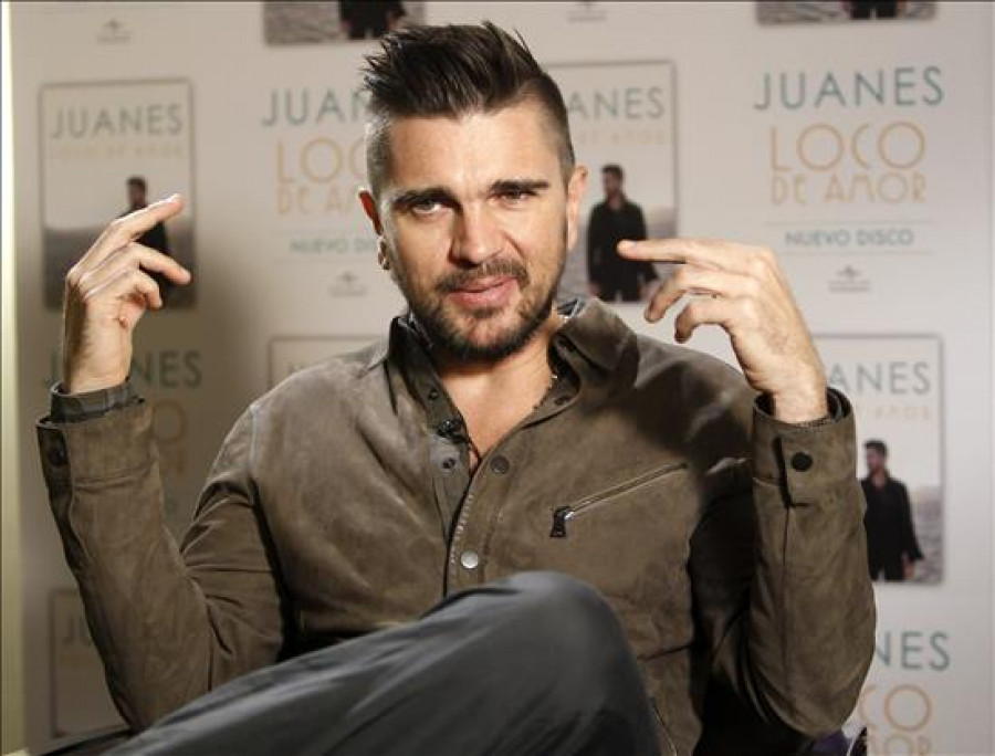 Juanes presenta en el Rockefeller Center dos temas de su disco "Loco de Amor"