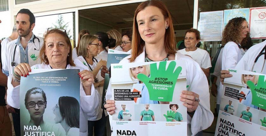 Un paciente le rompe la nariz a una auxiliar de Urgencias en Logroño