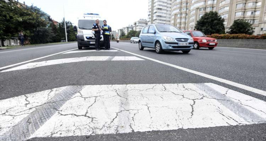 Las cámaras grabaron lo que ocurrió dentro del Mini siniestrado el martes