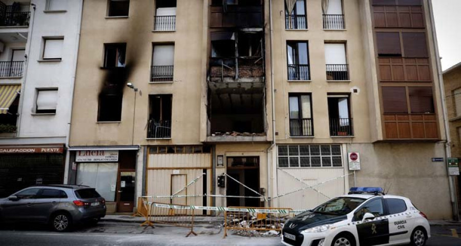 Una explosión de gas en un piso de Navarra se cobra la vida de una persona y hiere a otras 13