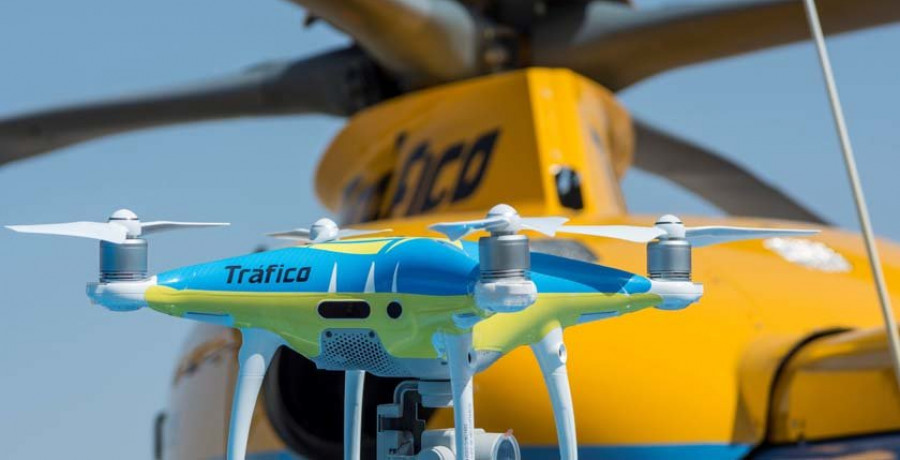 La DGT utilizará drones en el puente de mayo para vigilar las carreteras de todo el país