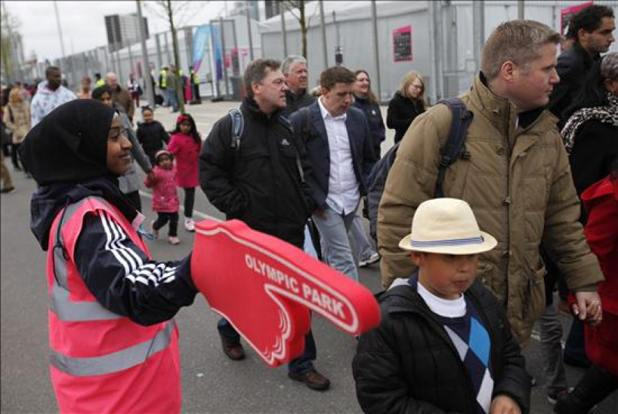Cuarenta mil personas asisten a la inauguración del Estadio Olímpico de Londres