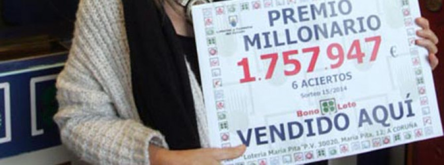 Los sorteos dejan dos nuevos millonarios en A Coruña