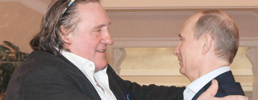 Putin recibe a Depardieu, tras concederle la ciudadanía rusa ante la indiferencia de Francia