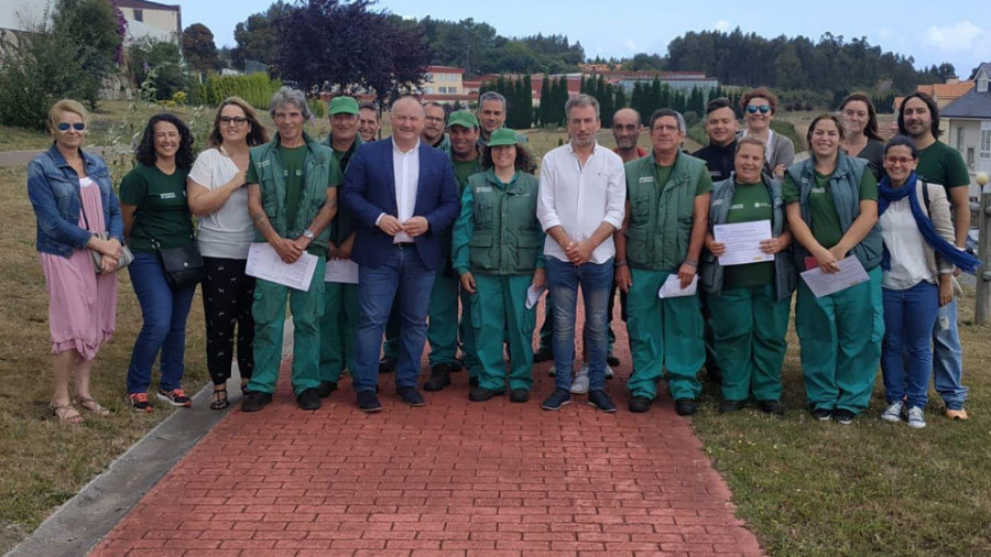 Culleredo construirá un parque infantil en A Zapateira en el área verde situada sobre  la Tercera Ronda