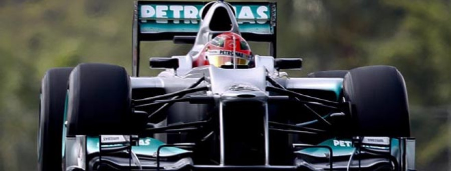 Michael Schumacher  ya “baila” con Mercedes