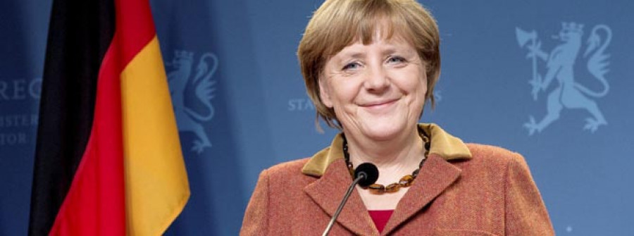 Merkel defiende un euro sólido aunque “derrita como la nieve” los esfuerzos que hace España